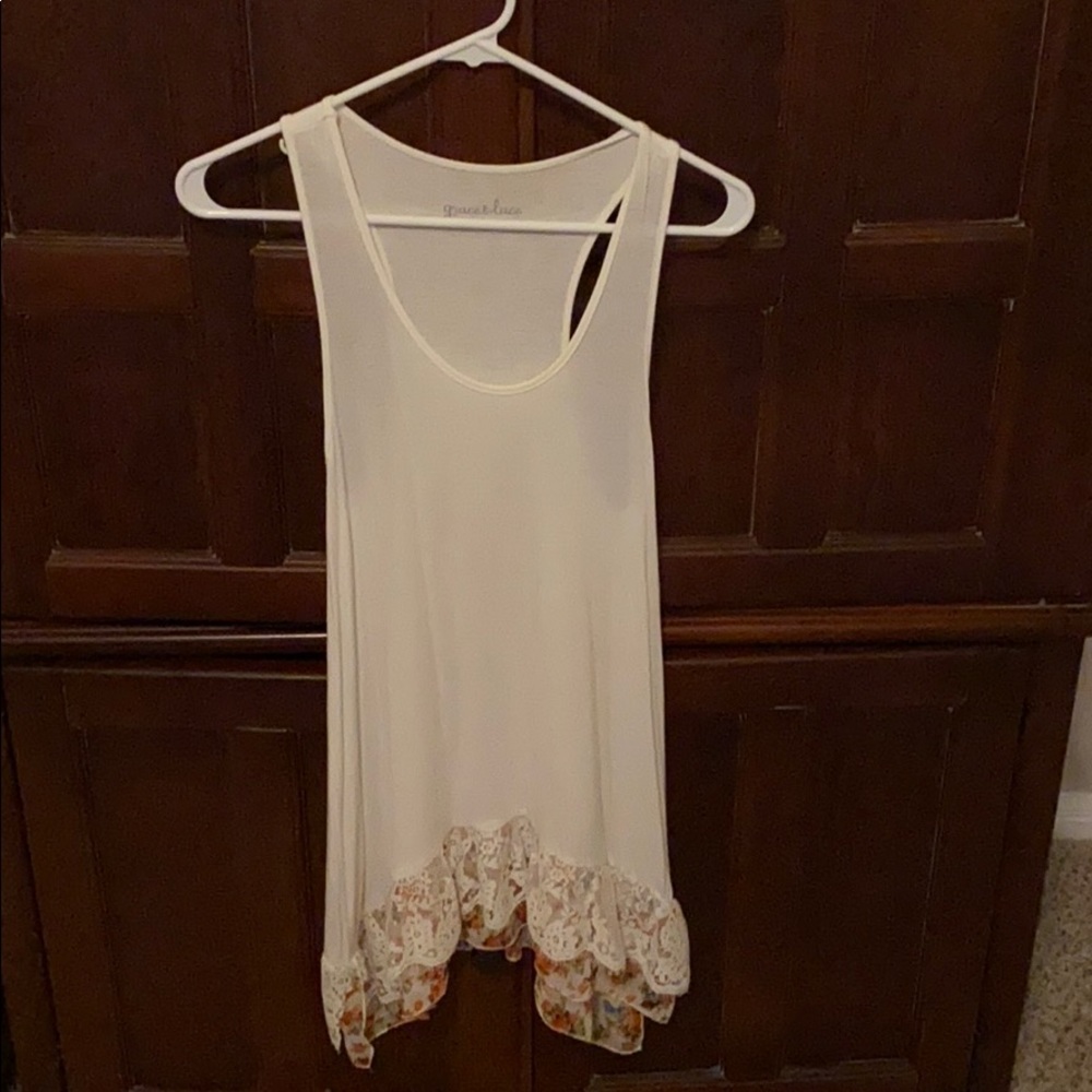 Grace and Lace Tank Multicolored Extender